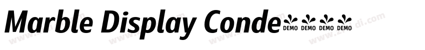 Marble Display Conde字体转换